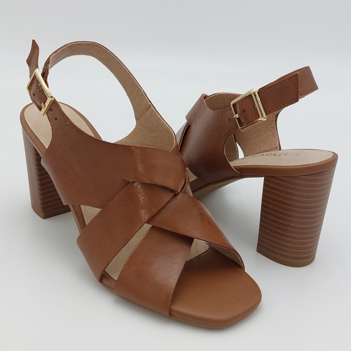 Caprice -Sandalo in pelle...