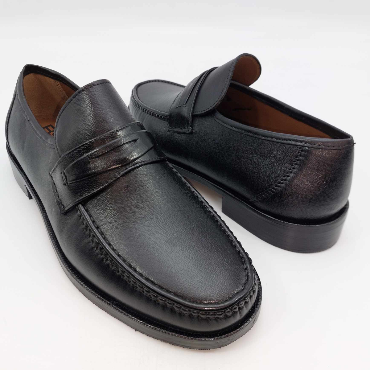 BSL -Mocassino vitello nero